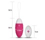 Lovetoy Vibrating Egg IJoy tālvadības pults USB rozā krāsā