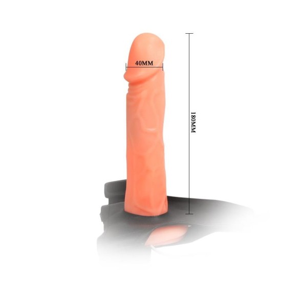 Baile Siksniņa ar Hollow Dildo Jessica 18 cm