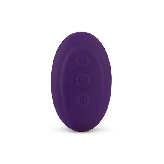 Feelztoys Virpuļpulse, rotējošs truša vibrators un tālvadības pults violets