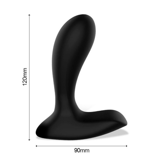 Latetobed Dwen P-Spot Vibrator USB ar tālvadības pulti