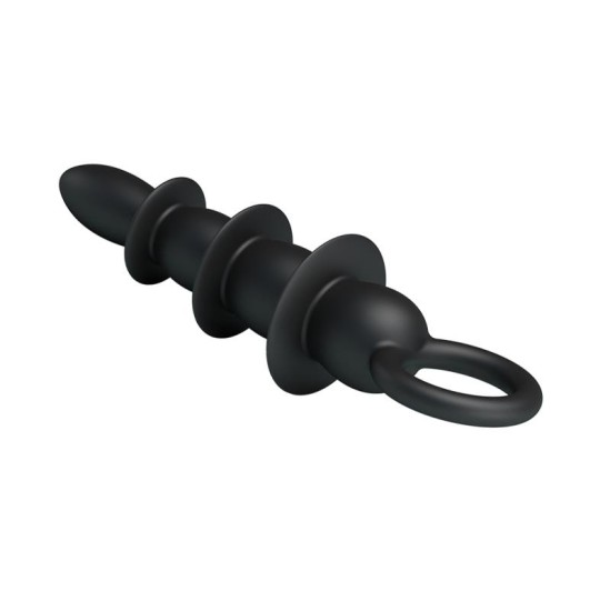 Prettylove Anal plug 3 Areas Black