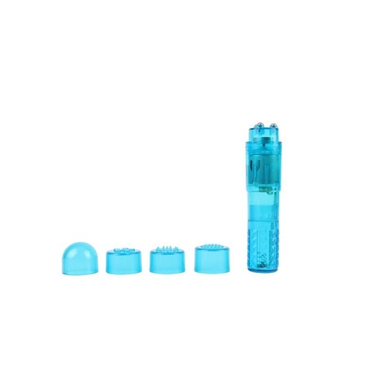 Chisa Mini Massager 3 Heads Blue