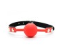 Latetobed Bdsm Line Silicone Ball Gag 4 cm Black/Red