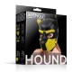 Intoyou Bdsm Line Hound Neoprene Dog Hound Removable Muzzle Black/Yellow One Size