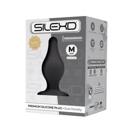 Silexd Butt Plug Model 2 Size M Black