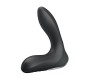 Prettylove Anal Stimulator Inflatable Leonard Silicone USB Black