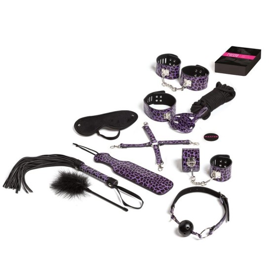 Tease & Please Spēle Master & Slave Bondage Purple