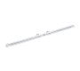 Latetobed Bdsm Line Expandable Spreader Silver Bar