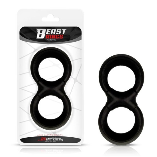 Beast Rings Penis and Testicles Ring Liquid Silicone 25 mm