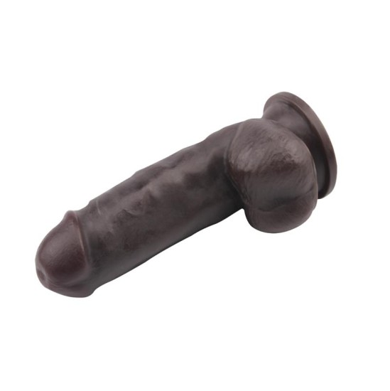 Chisa Dildo Dual Density Fashion Dude 17,5 x 4,9 cm brūns