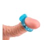 Chisa Vibrating Cock Ring 1.8 cm Blue