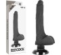 Basecock REALISTIK VIBRAATOR 2-1 MUST 18,5 CM