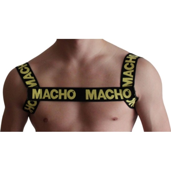 Macho Underwear MACHO - DOUBLE YELLOW HARNESS