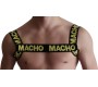 Macho Underwear MACHO - DOUBLE YELLOW HARNESS