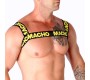 Macho Underwear MACHO - DOUBLE YELLOW HARNESS