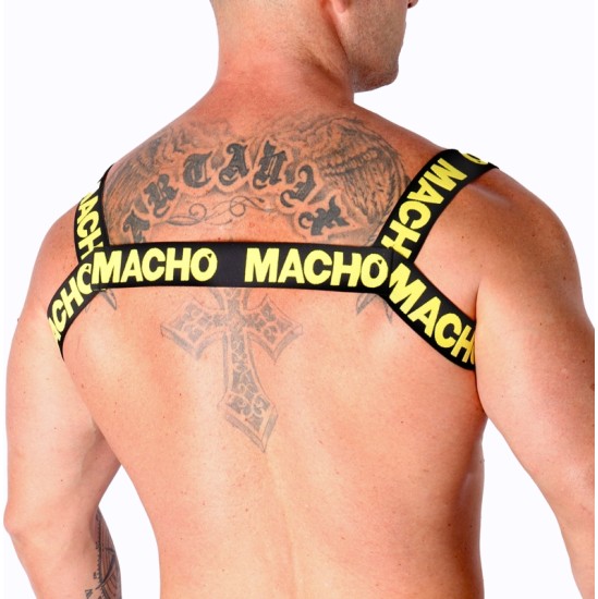 Macho Underwear MACHO - DOUBLE YELLOW HARNESS