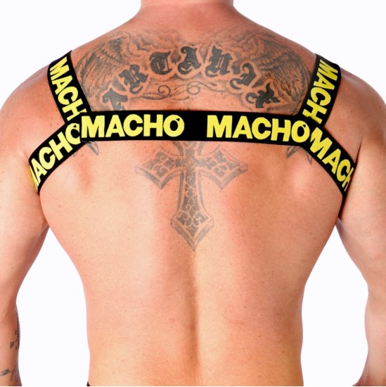 Macho Underwear MACHO - DOUBLE YELLOW HARNESS