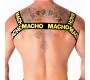 Macho Underwear MACHO - DOUBLE YELLOW HARNESS