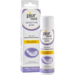 Pjur MED SENSITIVE GLIDE ŪDENS BĀZES LUBRIKANTS 100 ML