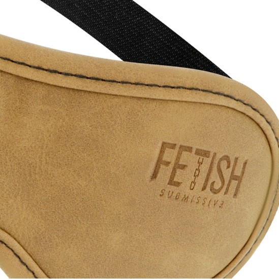 Fetish Submissive Origin FETISH SUBMISSIVE ORIGEN - VEGAN LEATHER MASK WITH NEOPRENE LINING