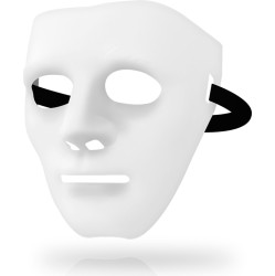 Ohmama Masks OHMAMA - MASKAS BALTĀ MASKA VIENS IZMĒRS