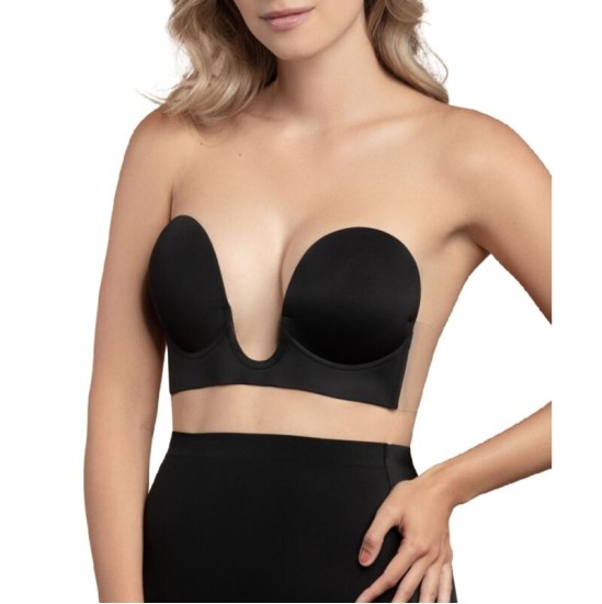 Bye Bra - Bras BYE BRA SEAMLESS U-STYLE BRA - BLACK SIZE B