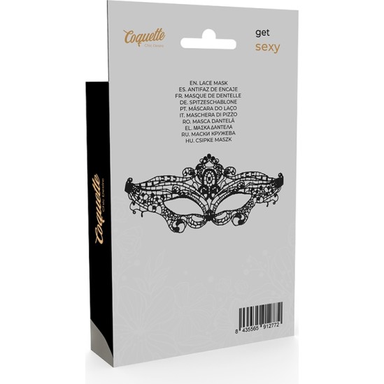 Coquette Accessories COQUETTE CHIC DESIRE - MELNA MEŽĢĪŅU MASKA