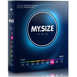 My Size Pro CONDOMS 64 MM 3 UNITS