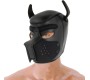 Darkness Bondage DARKNESS - NEOPRENE DOG MASK WITH REMOVABLE MUZZLE M