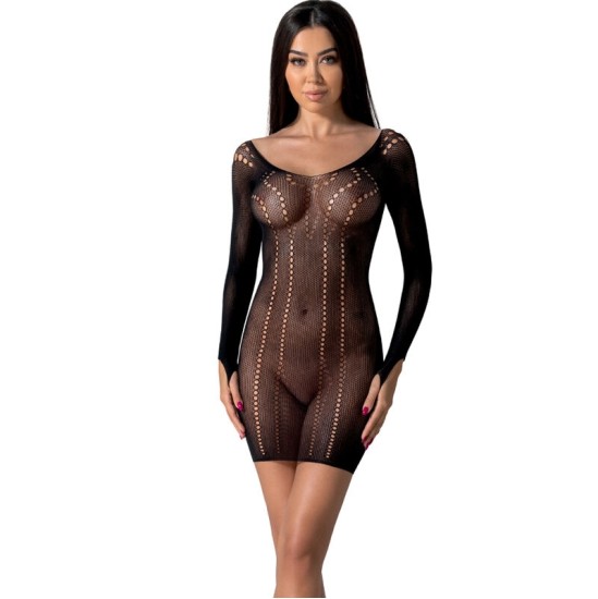 Passion Woman Bodystockings PASSION - BS101 BODYSTOCKING BLACK ONE SIZE