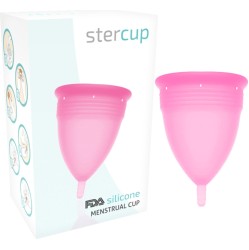 Stercup MENSTRUAL CUP SIZE S PINK COLOR FDA SILICONE