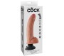 King Cock Vibrators ar sēkliniekiem 23 CM