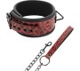 Begme Red Edition BEGME - RED EDITION PREMIUM VEGAN LEATHER COLLAR WITH NEOPRENE LINING