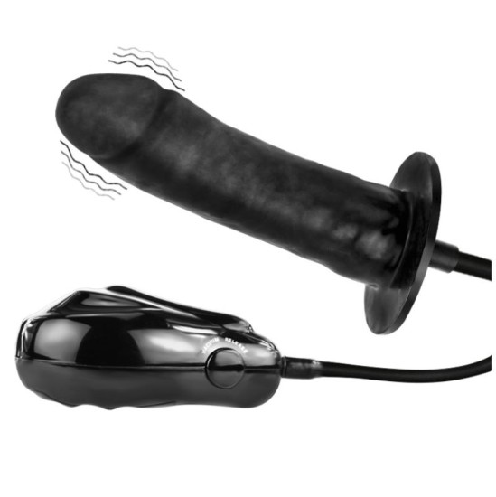 Baile Stimulating SUUREM RÕÕM TÄISPUHUTAV VIBRATING DONG 16 CM