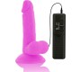 Diversia LANKSUS VIBRAVIMAS Dildo 17 CM - violets