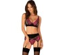 Obsessive Sets OBSESSIVE - ROSENTY THREE PIECES SET M/L