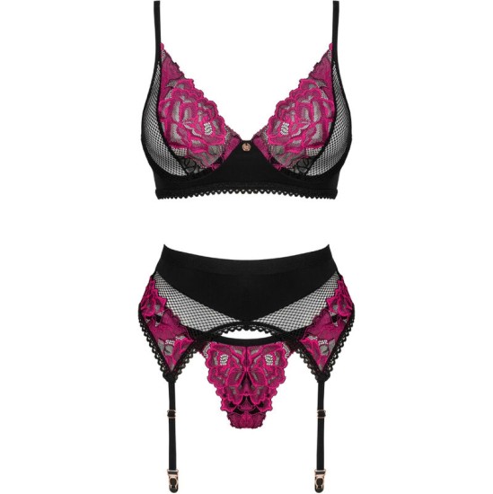 Obsessive Sets OBSESSIVE - ROSENTY THREE PIECES SET M/L