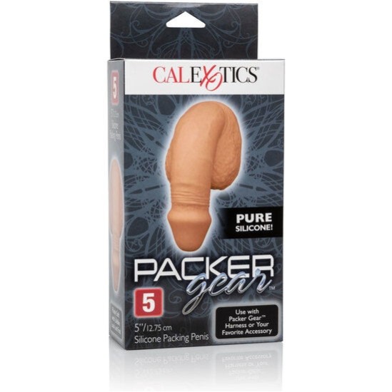 California Exotics CALEX SILICONE PAKEND PEENIS 12,75CM KARAMELL