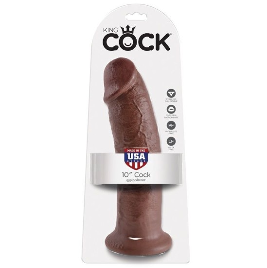 King Cock 10 collu GAILES BRŪNA 25,4 CM