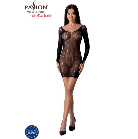 Passion Woman Bodystockings PASSION - BS101 BODYSSTOCKING BLACK VIENAS DYDIS