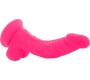 Diversia Elastīgs Vibrējošs Dildo 21,5 CM - rozā