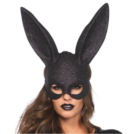 Leg Avenue Accessories LEG AVENUE GLITTER MASQUERADE RABIT MASK