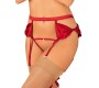 Obsessive Garter & Stockings OBSESSIVE - RUBINESA GARTER BEL S/M