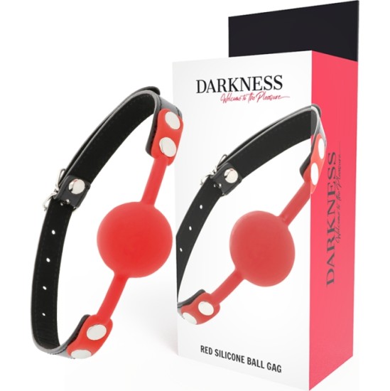 Darkness Bondage DARKNESS - RED SILICONE GAG