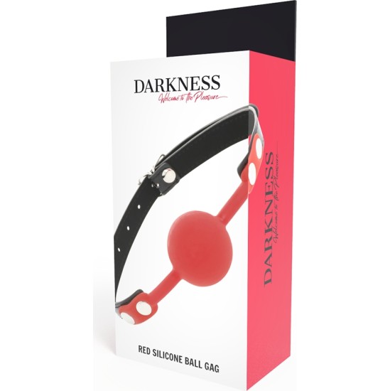 Darkness Bondage DARKNESS - RED SILICONE GAG