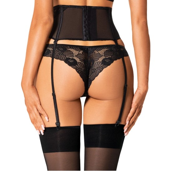 Obsessive Garter & Stockings OBSESĪVS - SERENA LOVE GARTER BLT XS/S