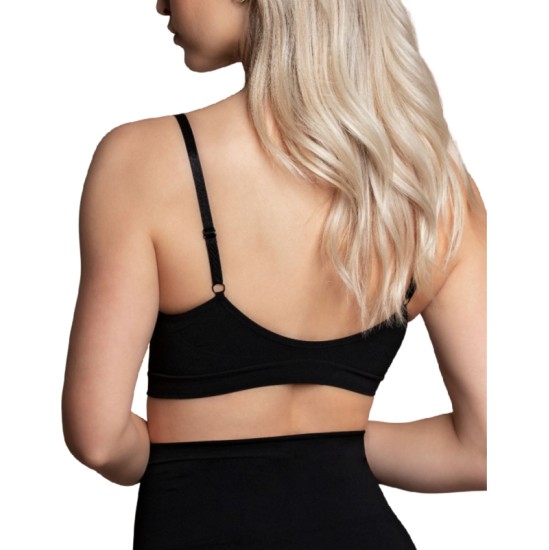 Bye Bra - Bras BYE BRA SEAMLESS BRA MEDIUM CONTROL - BLACK XXL