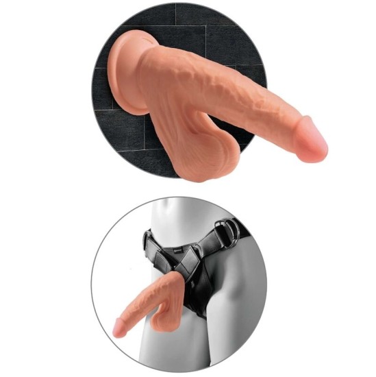 King Cock Plus 3D GAILES ŠŪGOŠANAS BUMDES 15,2 CM