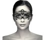 Coquette Accessories COQUETTE CHIC DESIRE - FINE BLACK LACE MASK