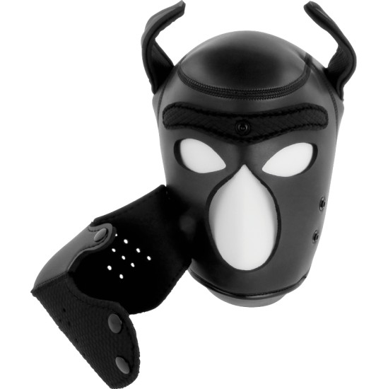 Darkness Bondage DARKNESS - NEOPRENE DOG MASK WITH REMOVABLE MUZZLE M